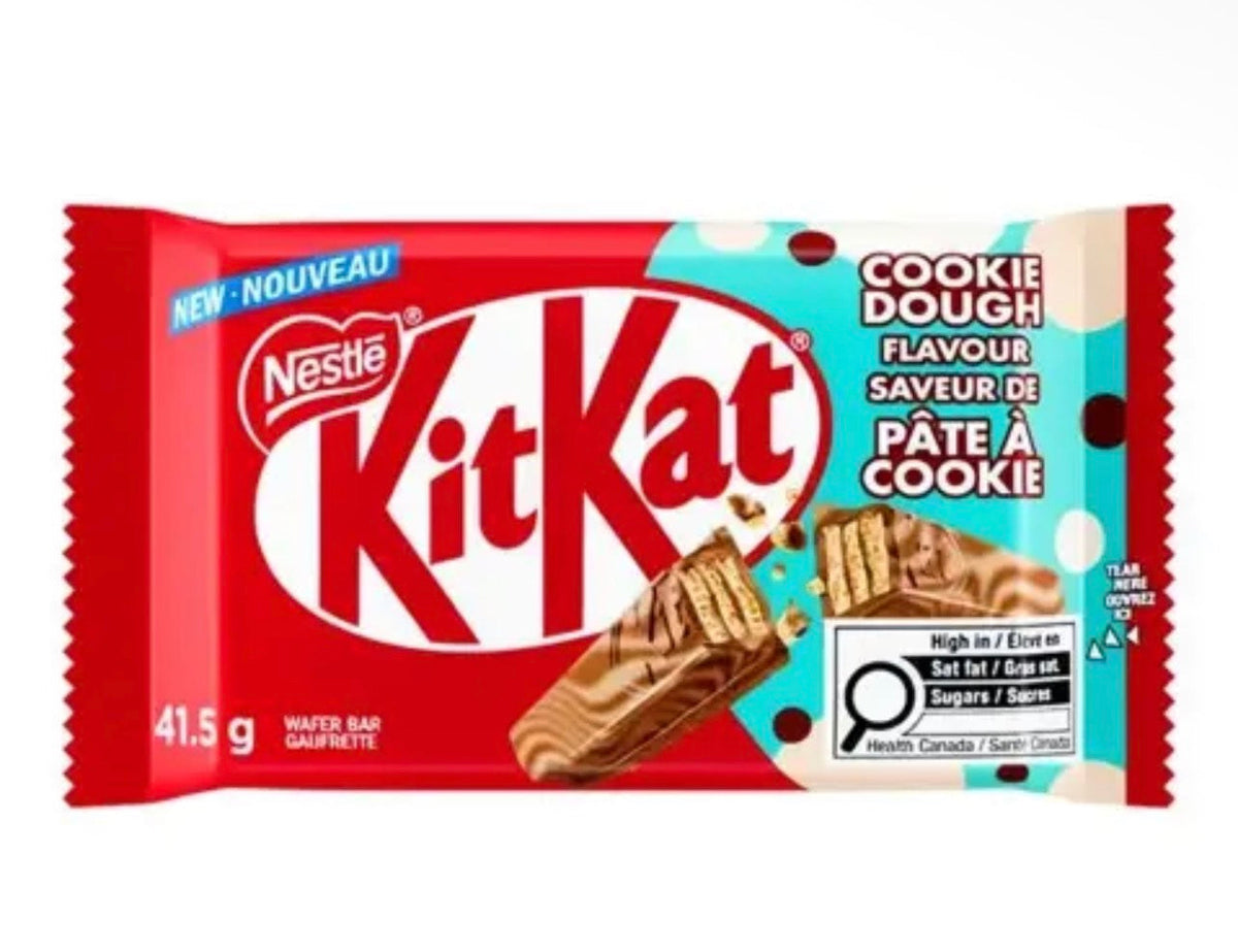 Kit Kat Cookie Dough 41.5g bar (Canada) - Yum At Hart