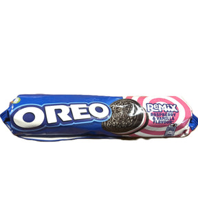 Oreo Remix Raspberry & Vanilla Flavor | Double Cream Imported Cookies (Finland) Yum At Hart