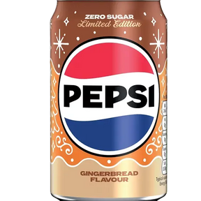 Pepsi Gingerbread – Festive Spiced Cola with Holiday Cookie Flavor (UK) Yum At Hart