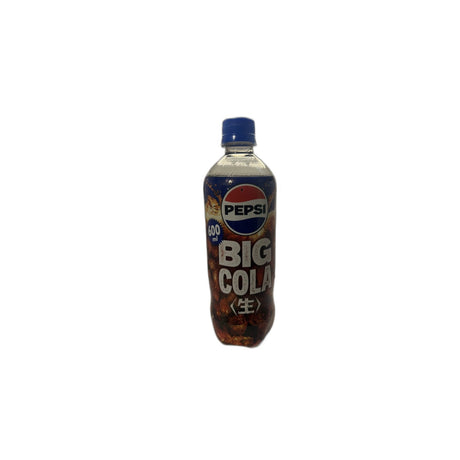 Pepsi Big Cola Nama 600mL bottle front – Japanese draft-style cola (Japan) – Yum At Hart
