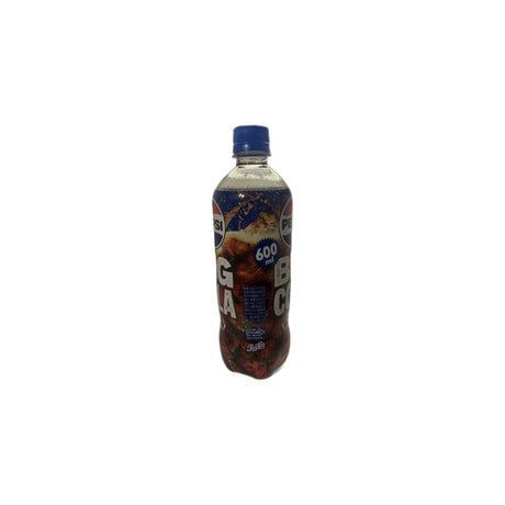 Pepsi Big Cola Nama 600mL bottle side view – Japanese draft-style cola (Japan) – Yum At Hart