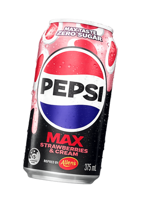 Pepsi Max Strawberries & Cream Cola – Zero Sugar (Australia) Yum At Hart