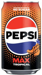 Pepsi Max Tropical – Zero Sugar Tropical Cola Soda (UK) Yum At Hart