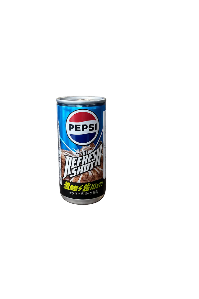 Pepsi Refresh Shot – High-Caffeine Cola Blast 200mL Can (Japan) Yum At Hart