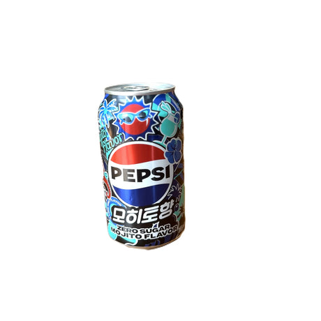 Pepsi Zero Sugar Mojito Flavor  | Rare Exotic Mint Lime Cola (Korea) Yum At Hart