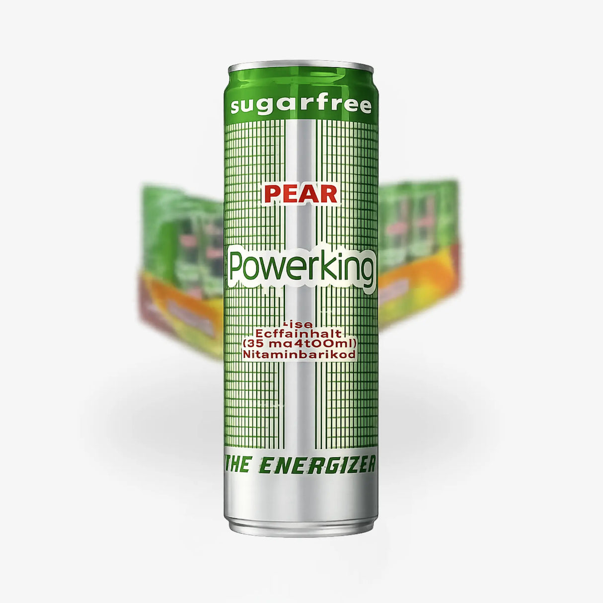 Powerking Pear Sugar-Free Energy Drink (Sweden) Nordic Refreshment