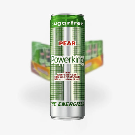 Powerking Pear Sugar-Free Energy Drink (Sweden) Nordic Refreshment