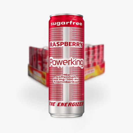 Powerking Raspberry Sugar-Free Energy Drink (Sweden) Nordic Refreshment