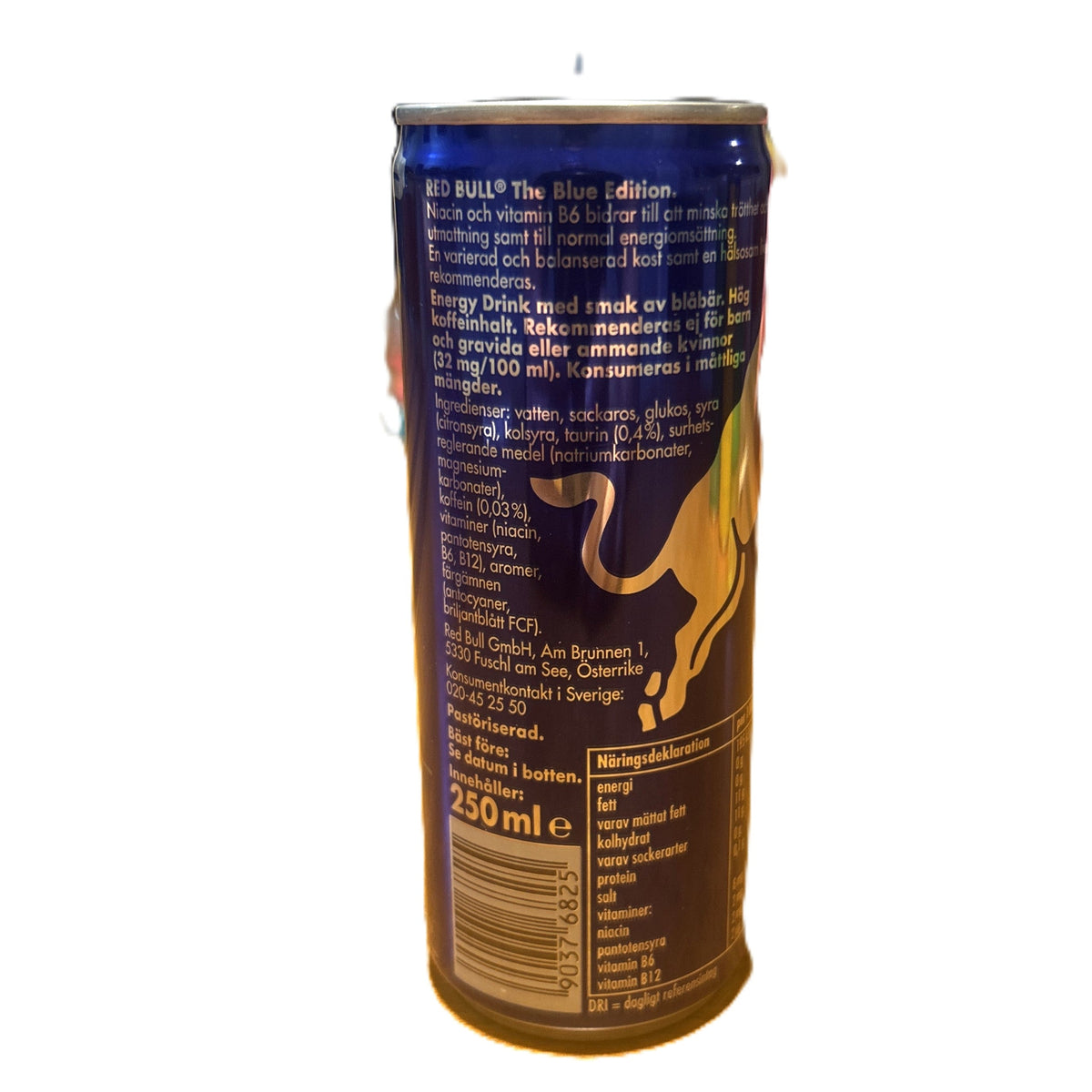 Red Bull Blue Edition – Blueberry Energy Drink 250mL Can (Sweden) Red Bull
