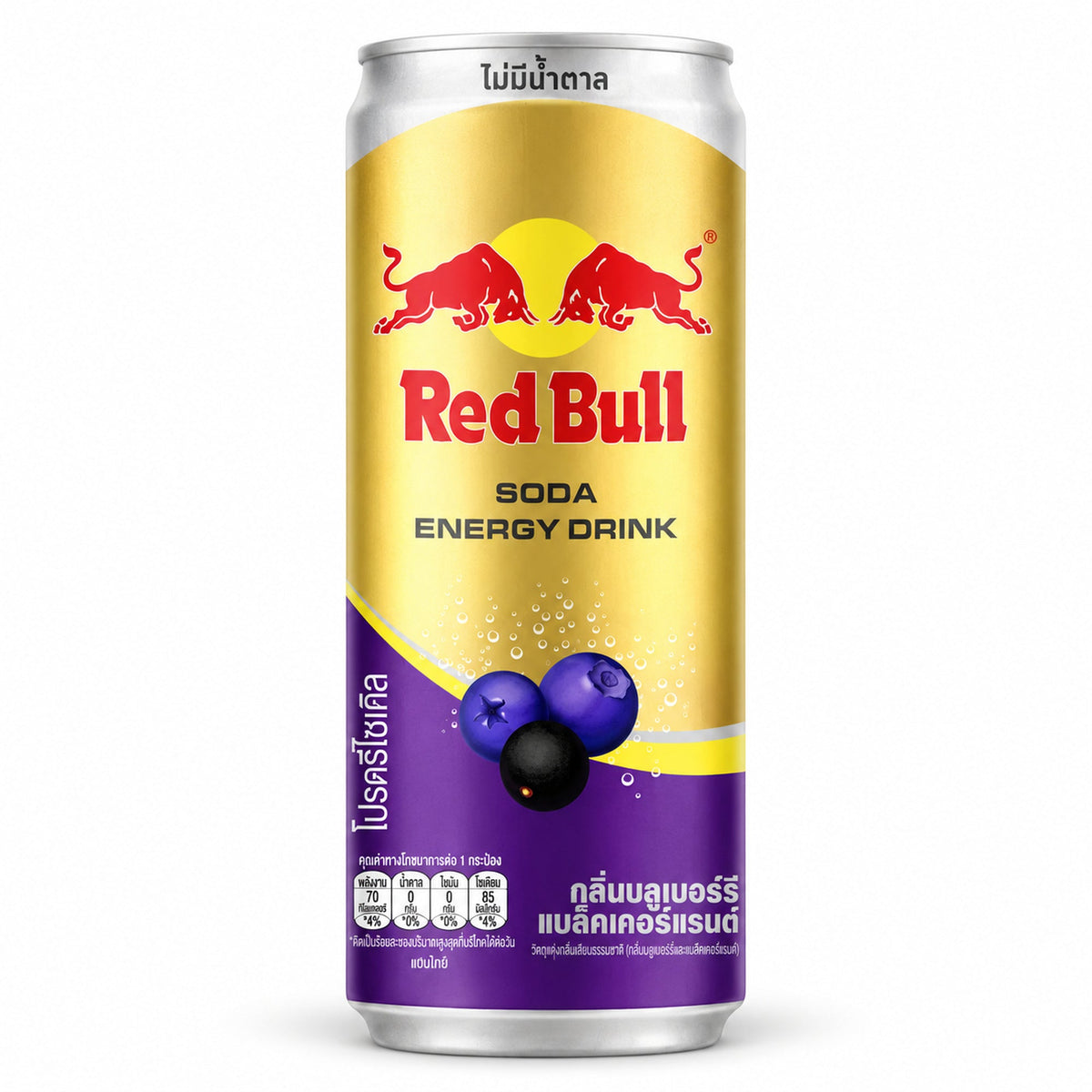 Red Bull Blueberry & Blackcurrant – Energy Soda (Thailand) Yum At Hart