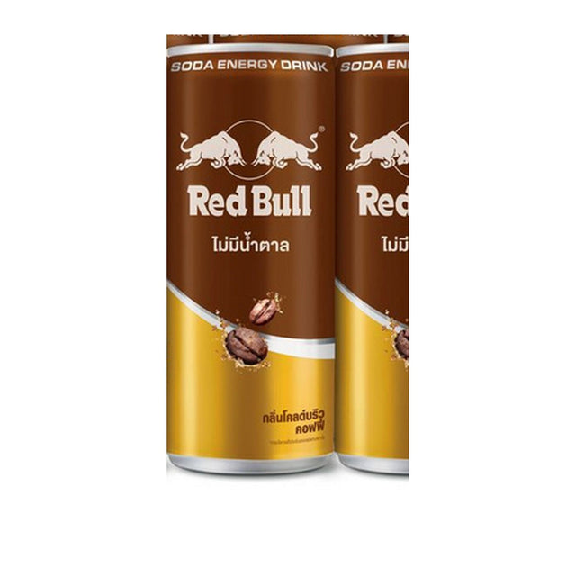 Red Bull Cold Brew Coffee – Coffee Energy Soda 250mL Can (Thailand)