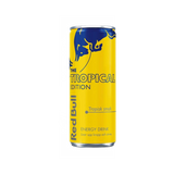 Red Bull Tropical Edition can – tropical fruit energy drink 250mL (Sweden)