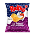 Ruffles All Dressed Potato Chips 40g bag (Canada) - front