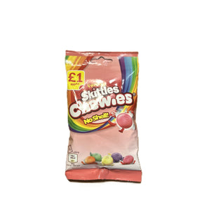 Skittles Chewies (No Shell) | Soft & Fruity Candy (UK) Yum At Hart