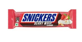 Snickers Berry Whip Chocolate Bar – Strawberry Cream Snickers Candy (India) Yum At Hart