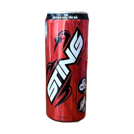 Sting Energy Drink Strawberry – Caffeinated Energy Soda (Vietnam) Yum At Hart