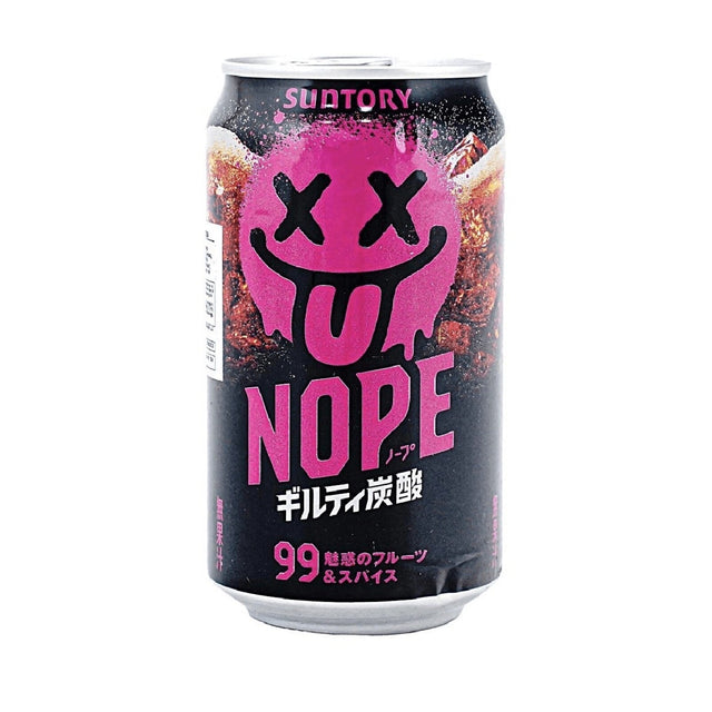 Suntory NOPE Guilty Soda – 99 Fruit & Spice Carbonated Drink (Japan) Yum At Hart