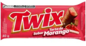 Twix Strawberry Cake Chocolate Bar 40g – Morango Cake Flavor Twix (Brazil) Yum At Hart