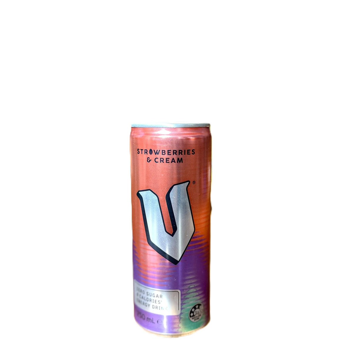 V Energy Drink – Strawberries & Cream Flavor Energy Drink (Australia) Yum At Hart