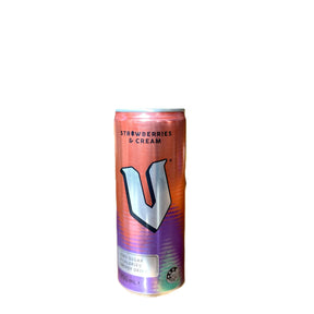 V Energy Drink – Strawberries & Cream Flavor Energy Drink (Australia) Yum At Hart