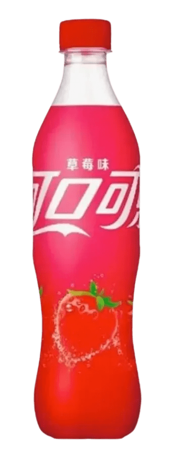 Coca Cola Strawberry 500ml (China) - Yum At Hart