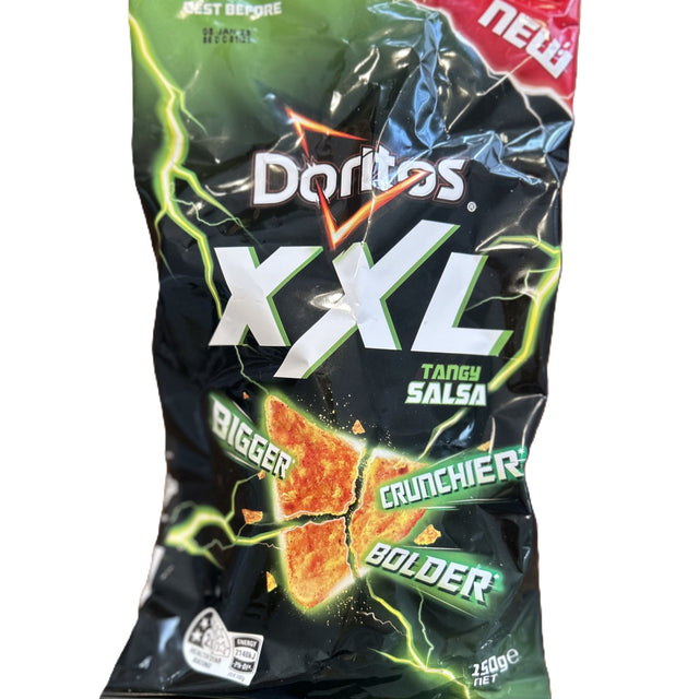 Doritos XXL Corn Chips Share Pack Tangy Salsa 150g (Australia) - Yum At Hart