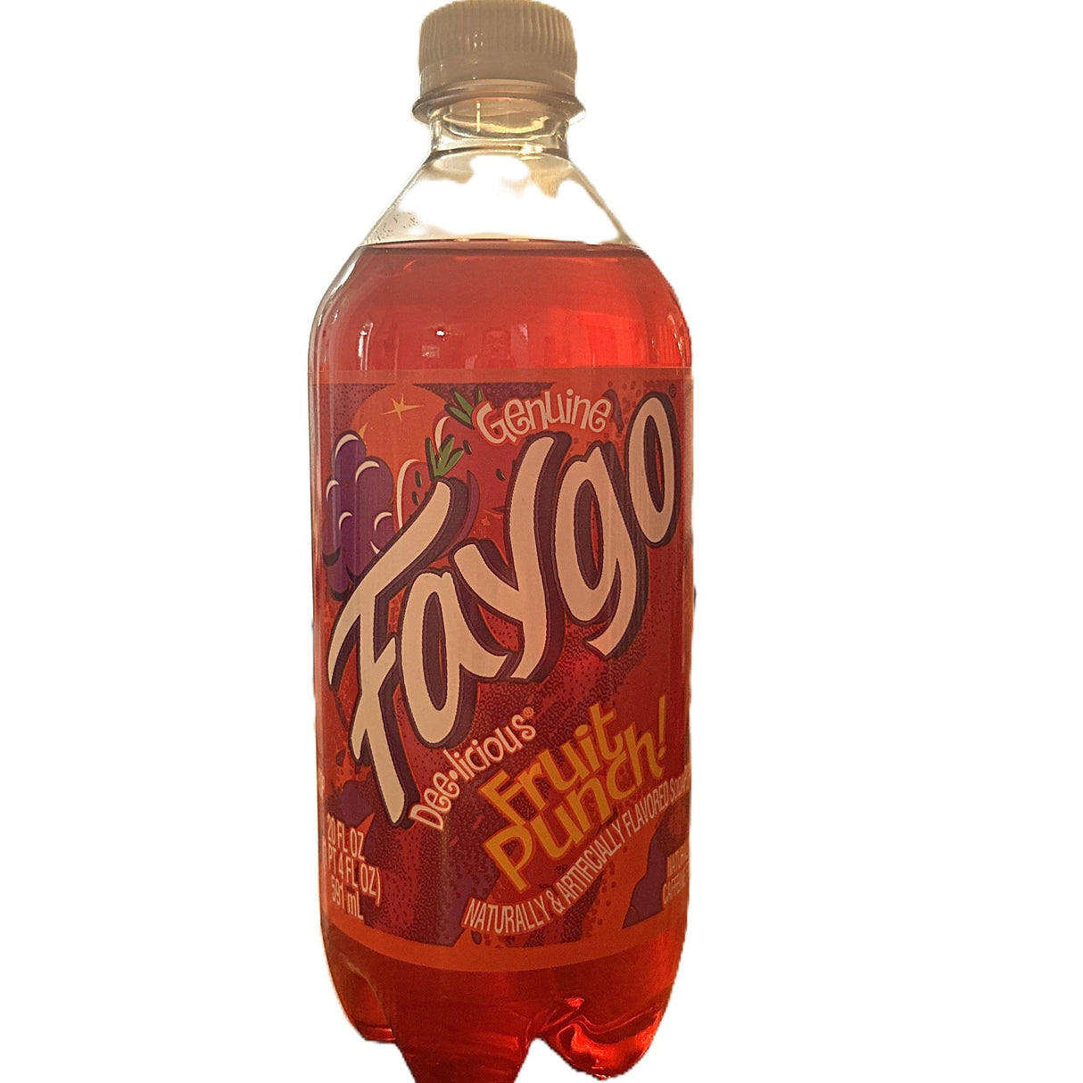 Faygo Fruit Punch Soda 591ml (US) - Yum At Hart