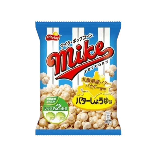 FritoLay Mikes Popcorn - Butter Soy Sauce (Japan) Best By 31 - Aug - 2024 - Yum At Hart