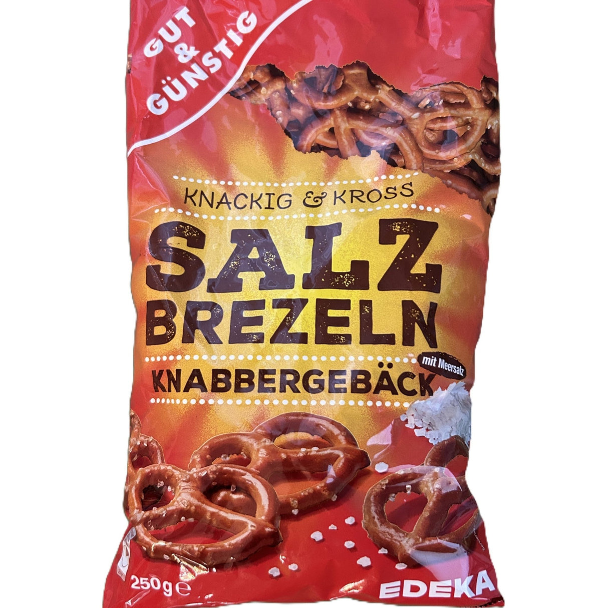 G&G Salz Brezeln 250g (Germany) - Yum At Hart