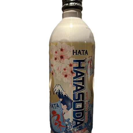 HATA White Peach Soda 500mL (Japan) - Yum At Hart