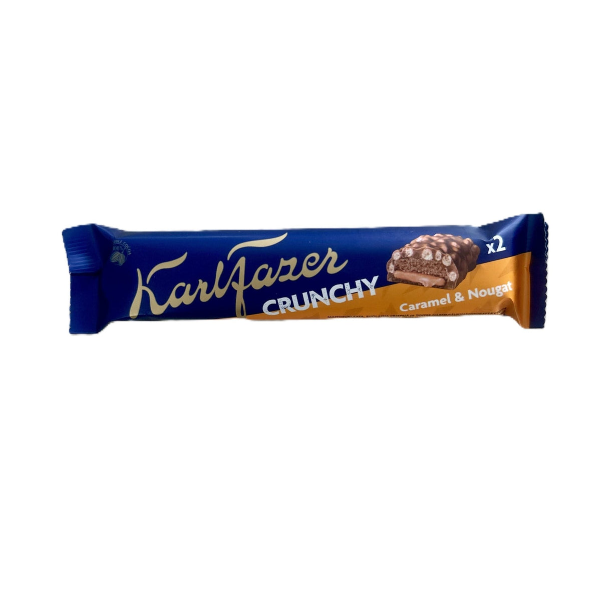 Karl Fazer Crunchy suklaapatukka 55g (Finland) - Yum At Hart