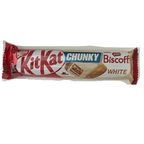 KitKat Chunky White with Biscoff (UK) - Yum At Hart