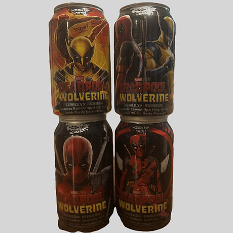 Limited Edition Deadpool and Wolverine Ramune Lemon Warabi (Japan) - Yum At Hart