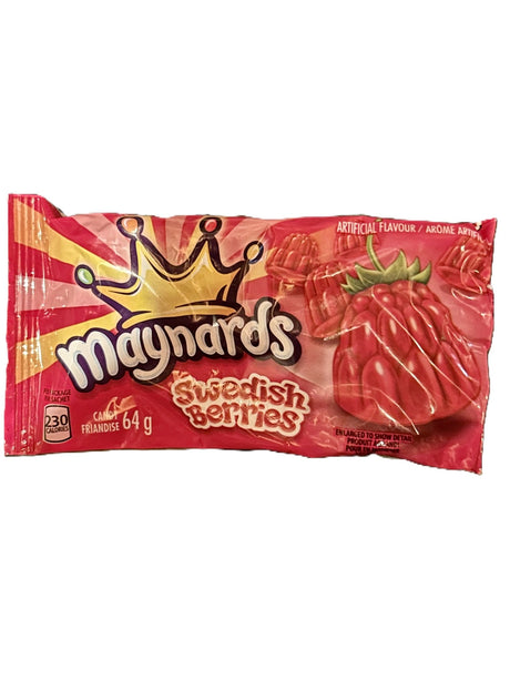 Maynards Swedish Berries 64G (Canada) - Yum At Hart