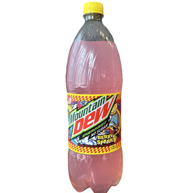 Mountain Dew Berry Spark 1.25L (Australia) - Yum At Hart