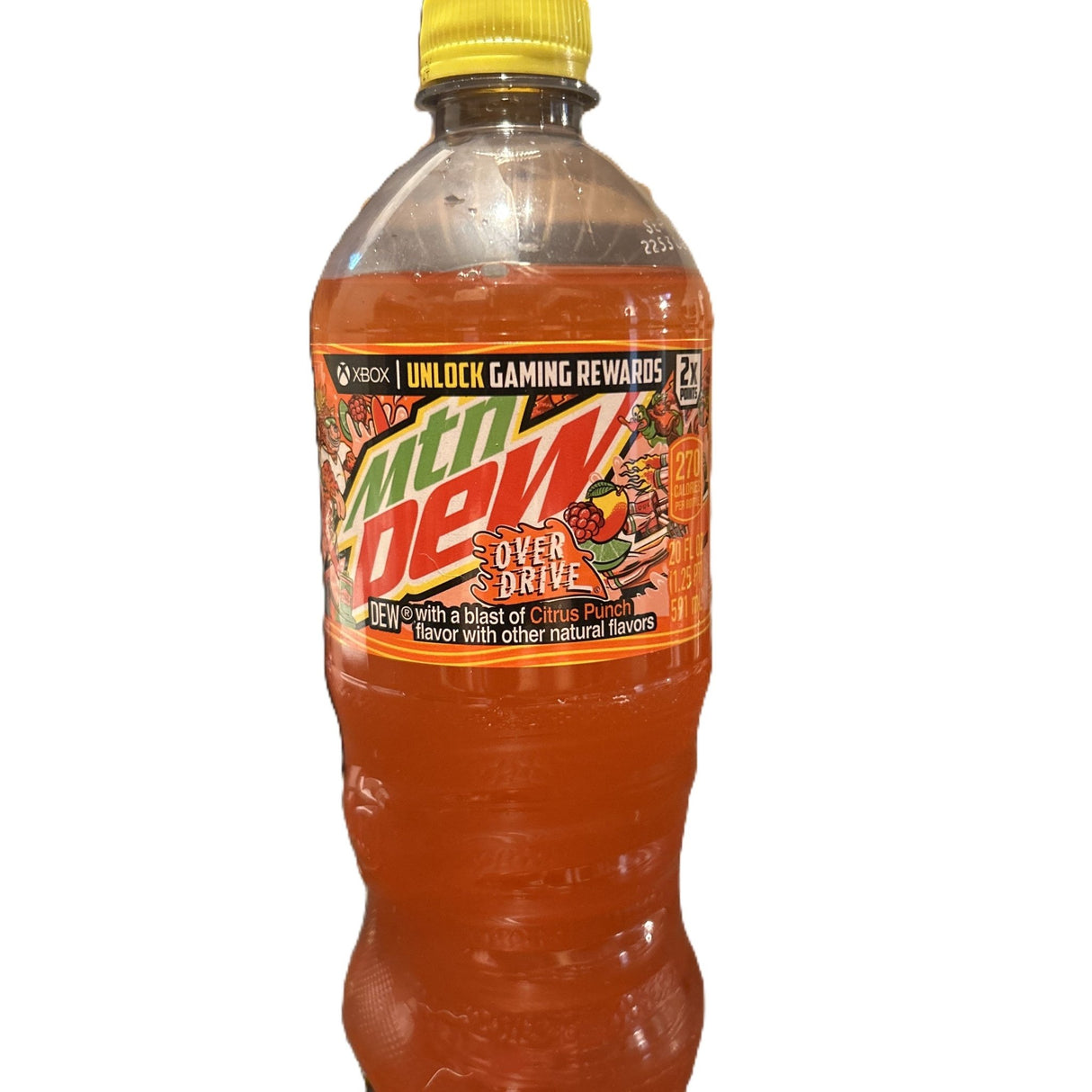 Mountain Dew Overdrive (US) Best By 16 - September - 2024 - Yum At Hart