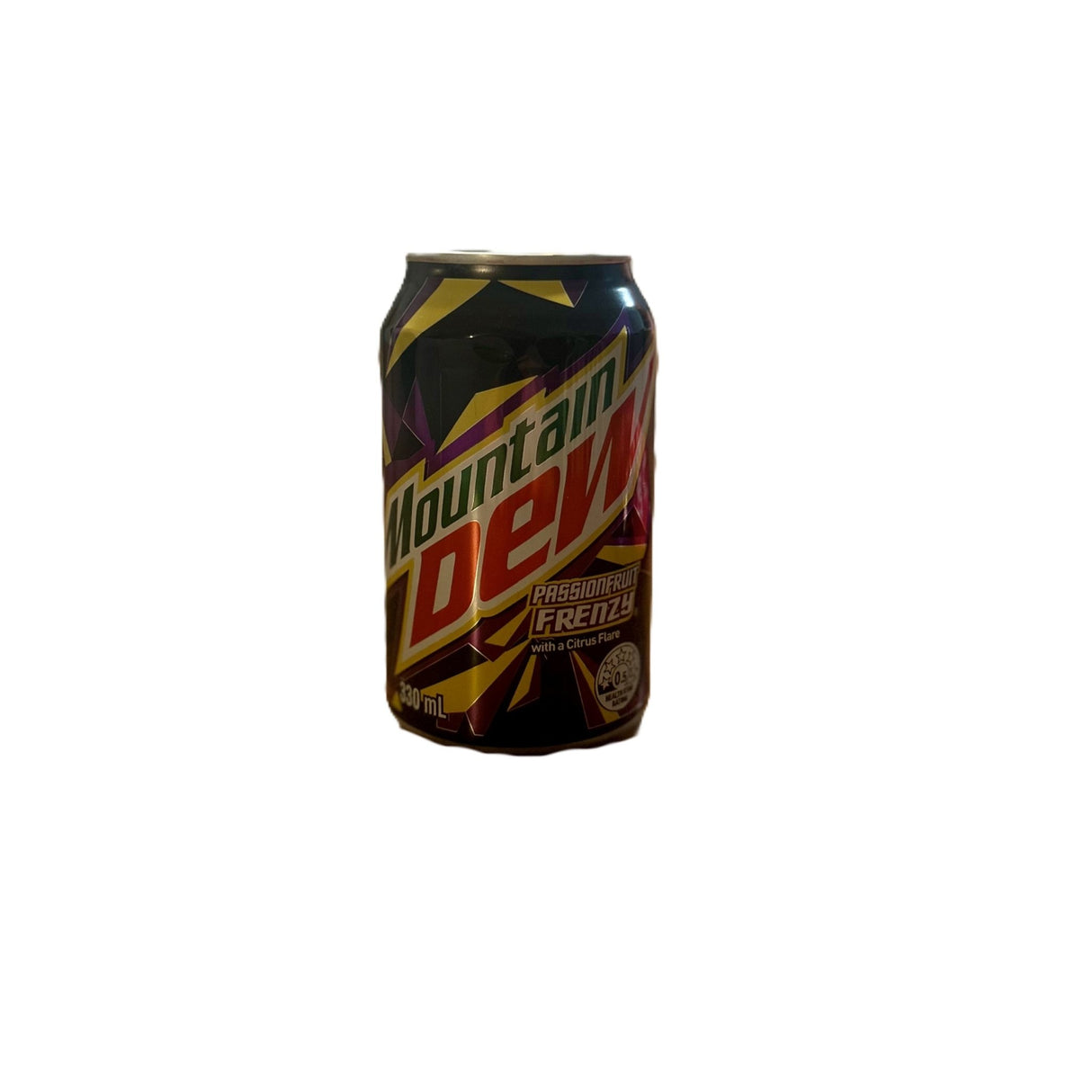 Mountain Dew Passionfruit Frenzy 330ml (New Zealand) - Yum At Hart