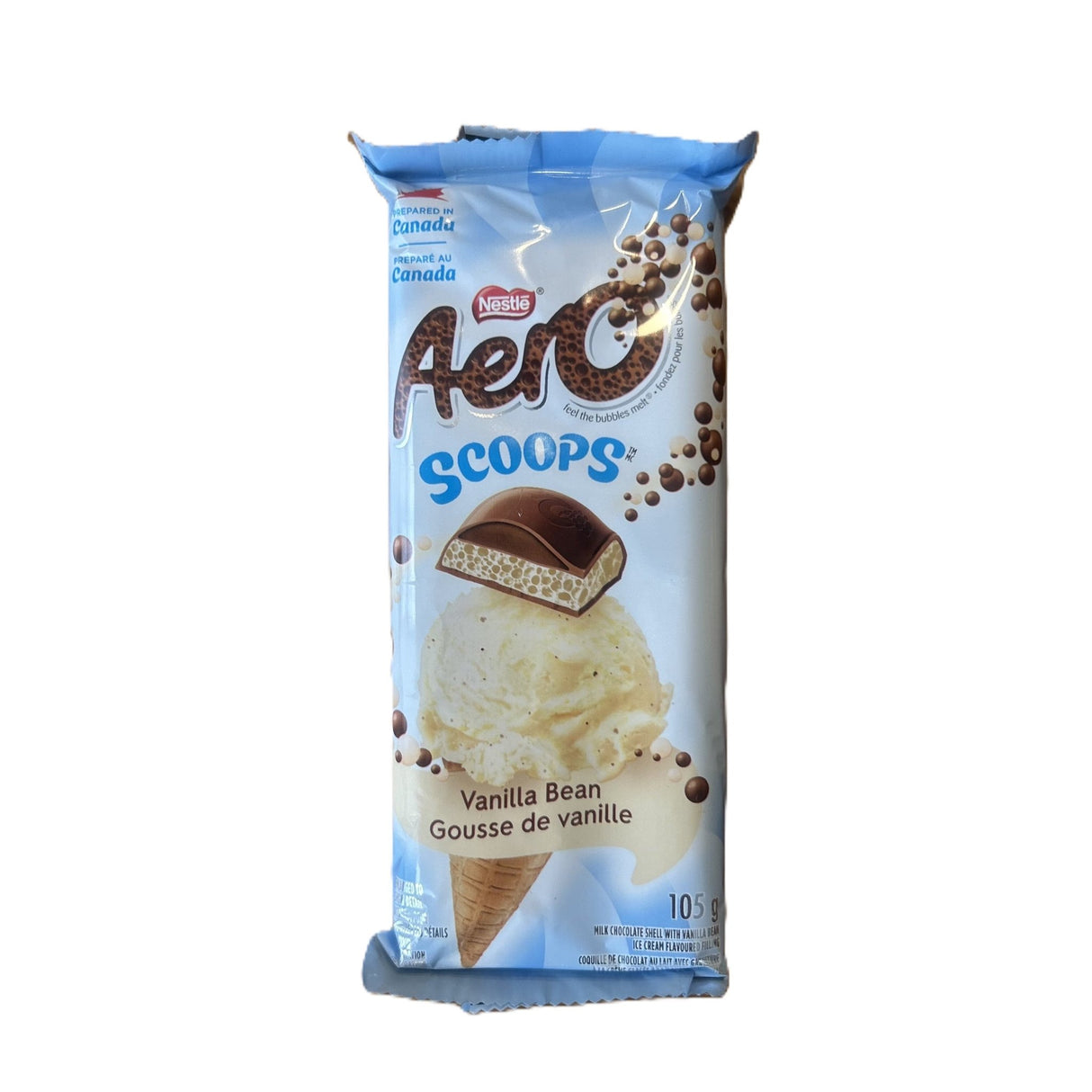 Nestlé Aero Scoops Vanilla Bean 105g (Canada) - Yum At Hart