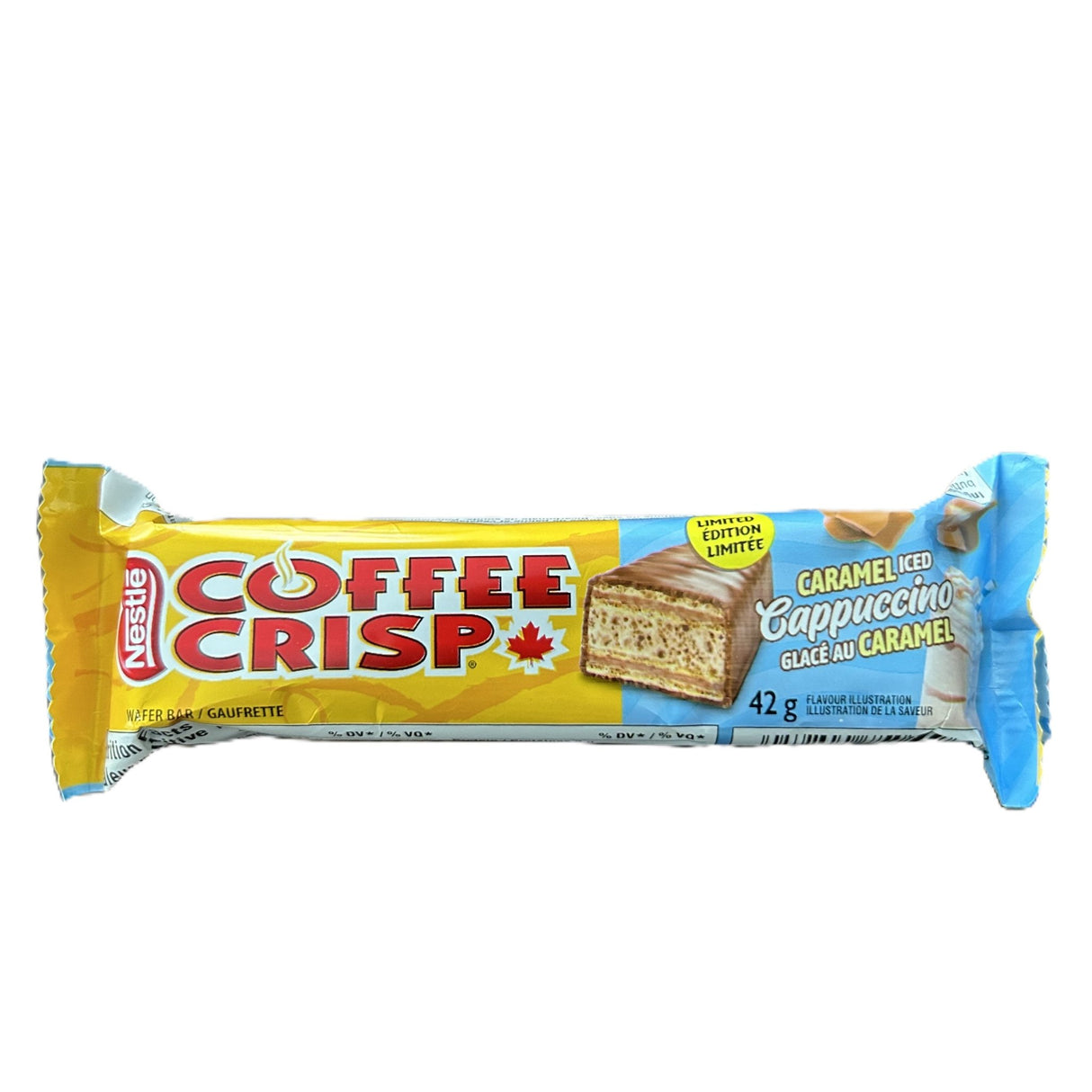 Nestle Coffee Crisp Iced Caramel Cappuccino 42g (Canada) - Yum At Hart