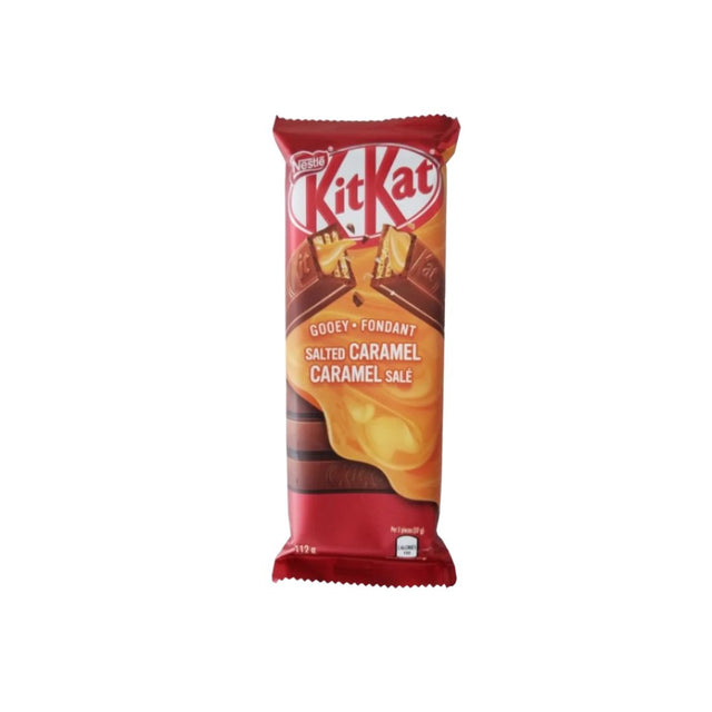 Nestle Kitkat Gooey Salted Caramel Wafer Bar, 112g (Canada) - Yum At Hart