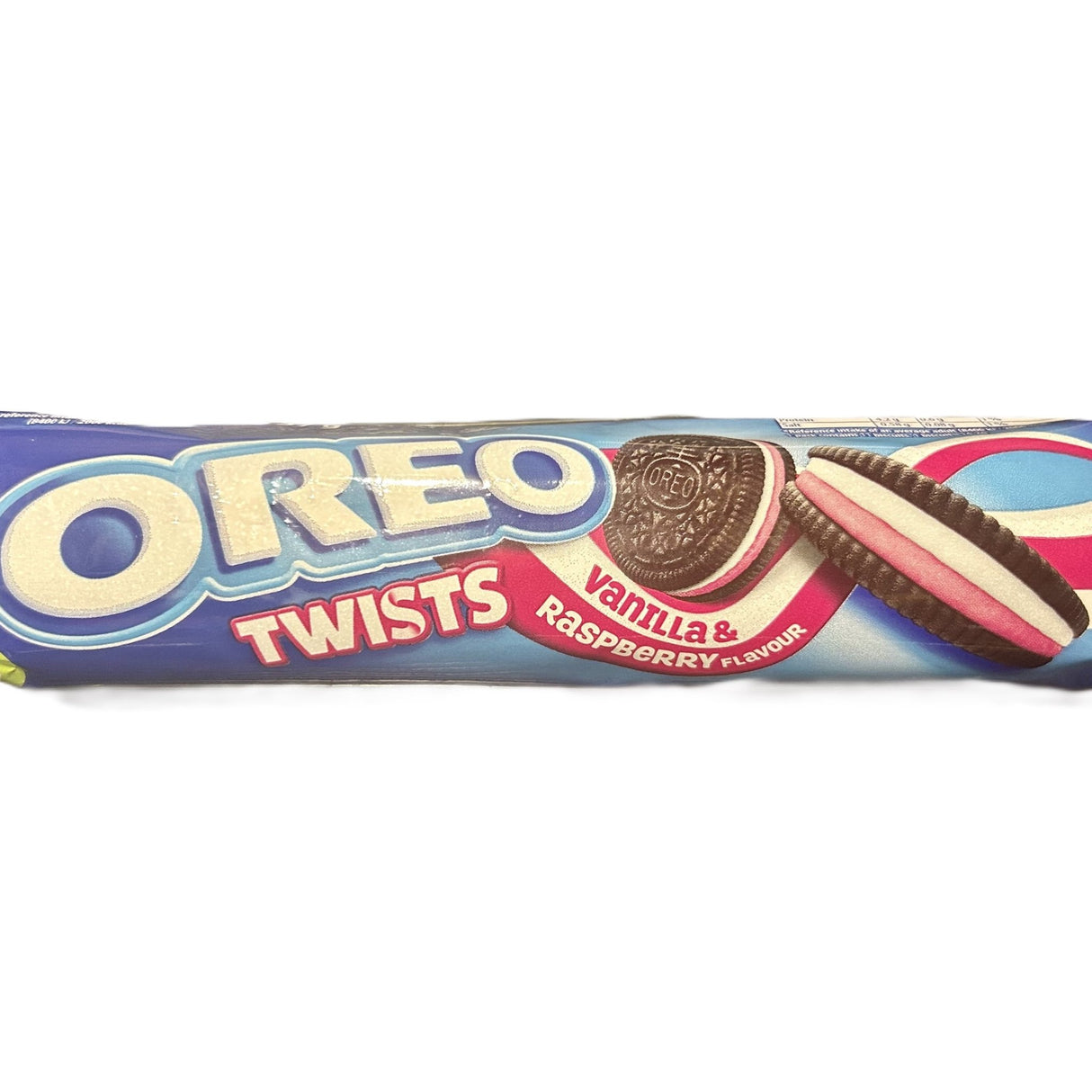 OREO Twist Vanilla & Raspberry Flavour Sandwich Biscuits 157g (UK) - Yum At Hart