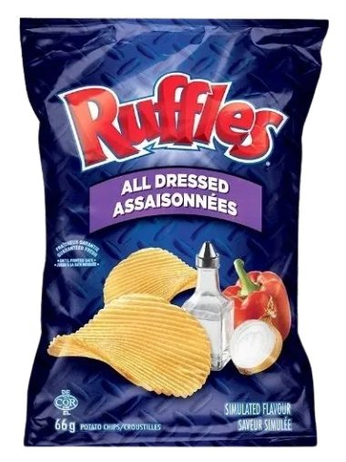 Ruffles All Dressed Snack Size (Canada) - Yum At Hart