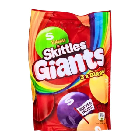 Skittles Fruits Giants 132g (UK) - Yum At Hart