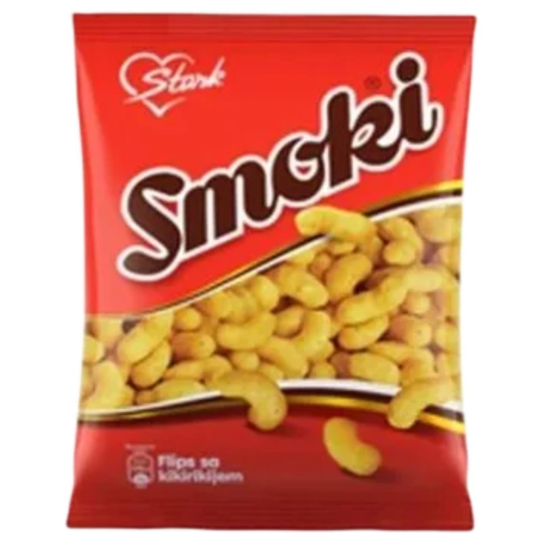 Smoki Peanut Flavored Snacks (Serbia) - Yum At Hart