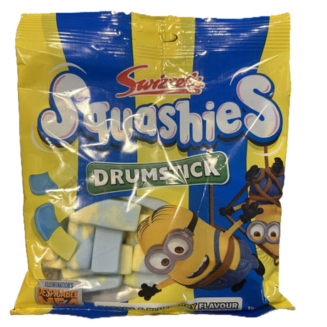 Swizzels Drumstick Squashies Minions Banana and Blueberry (UK) - Yum At Hart