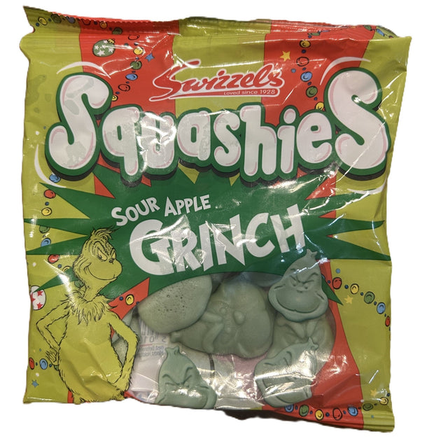 Swizzels Grinch Sour Apple Flavours Squashies 120g (UK) - Yum At Hart