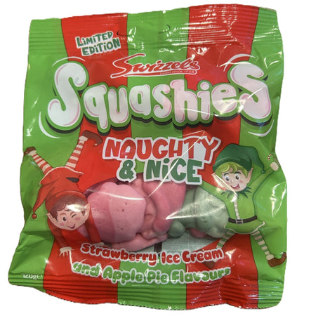 Swizzels Strawberry and Apple Pie Flavours Squashies 120g Limited Edition (UK) - Yum At Hart