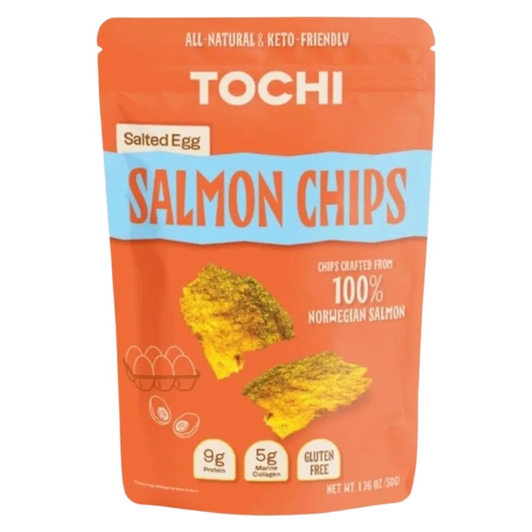 Tochi Salmon Chips Salted Egg 50g (Thailand) - Yum At Hart